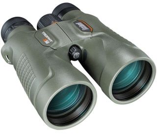 Bushnell Tropy Xtreme Roof 8x56mm Prism Binoculars with green protective armor